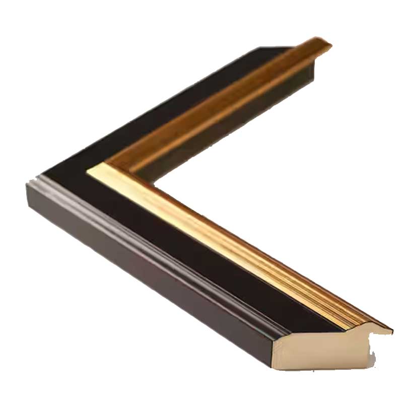 Dark Walnut with Gold edge